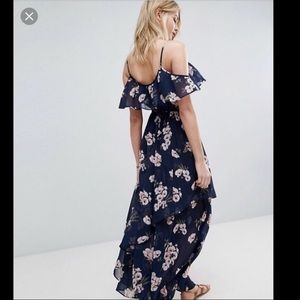 New Abercrombie and Fitch floral maxi dress